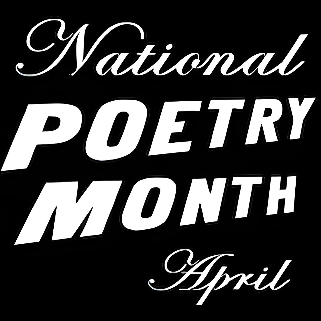 Free 2020 National Poetry Month Poster