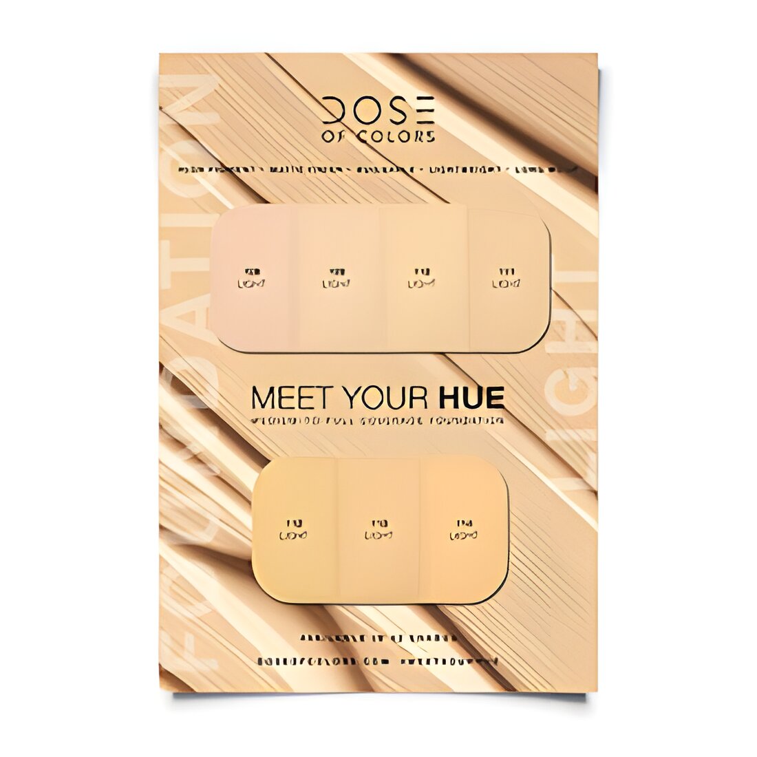 Free Foundation Sample By Dose Of Colors