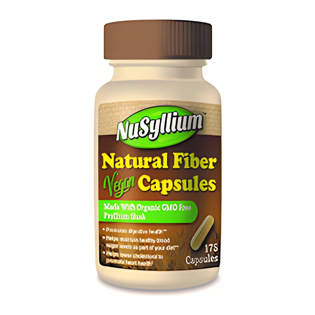 Free Nusyllium Natural Fiber Vegan Capsules