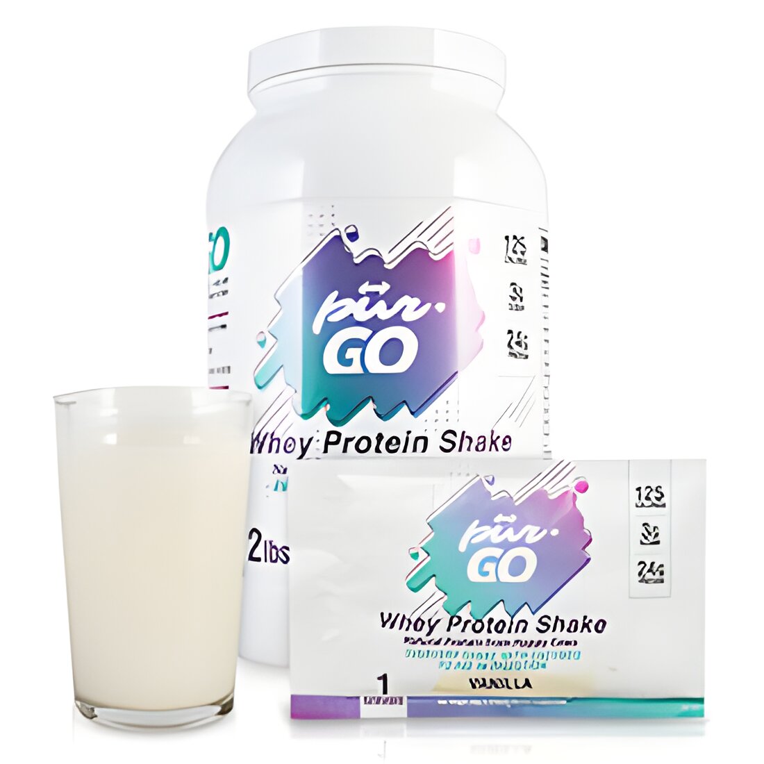 Free Pur-Go: Vanilla Whey Protein Powder Sachet