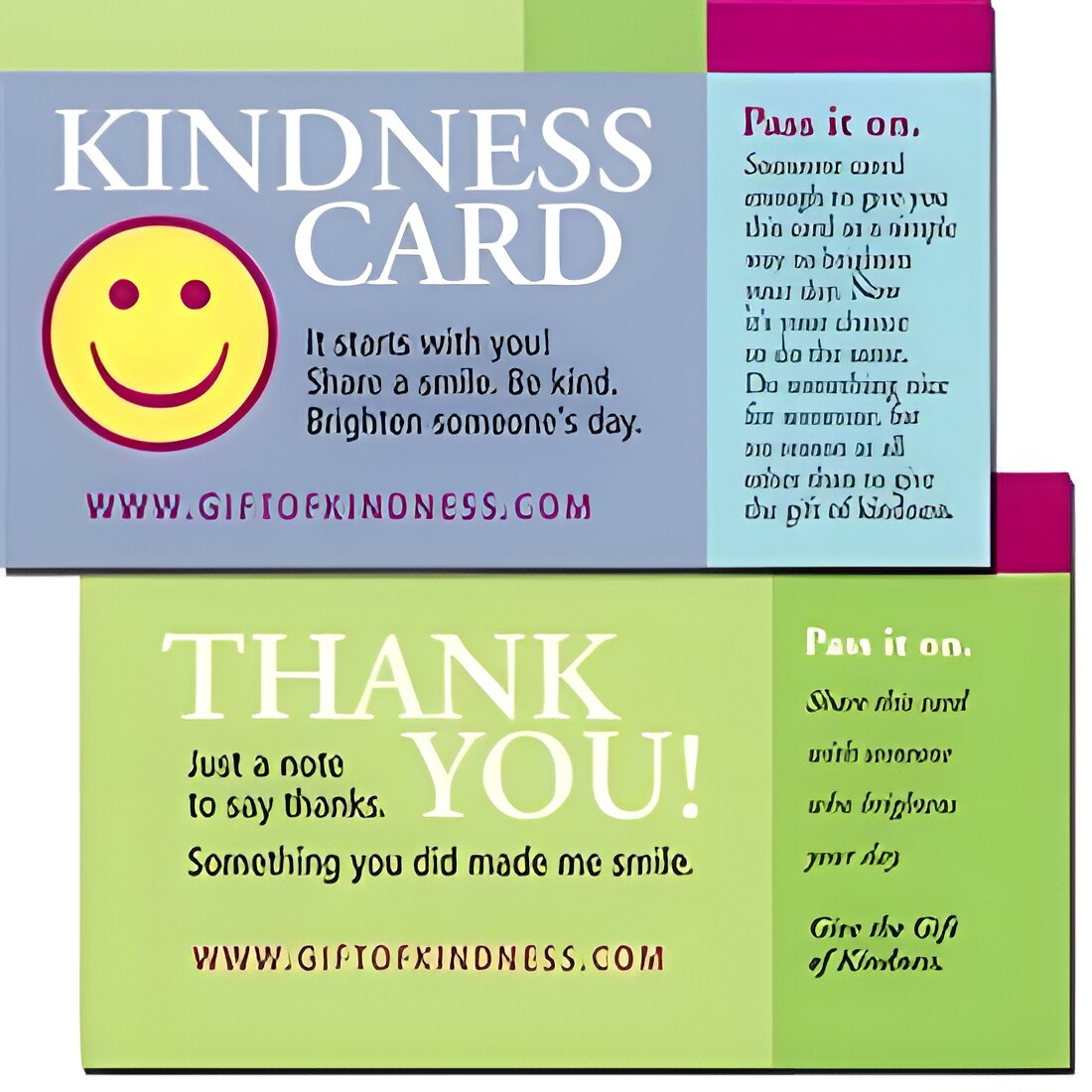 Free Kindness & Thank You Cards