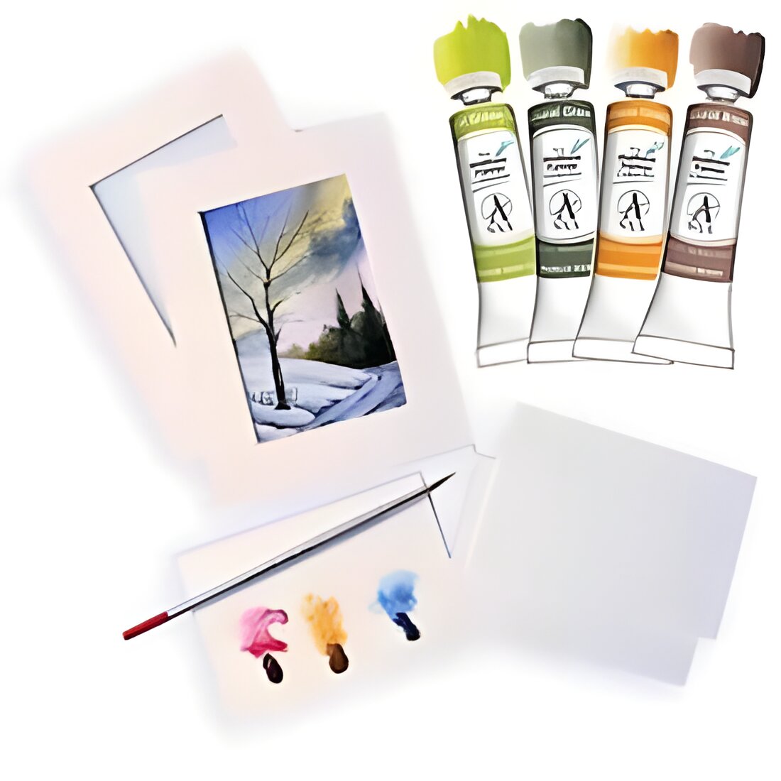Free Watercolour Paint Kit