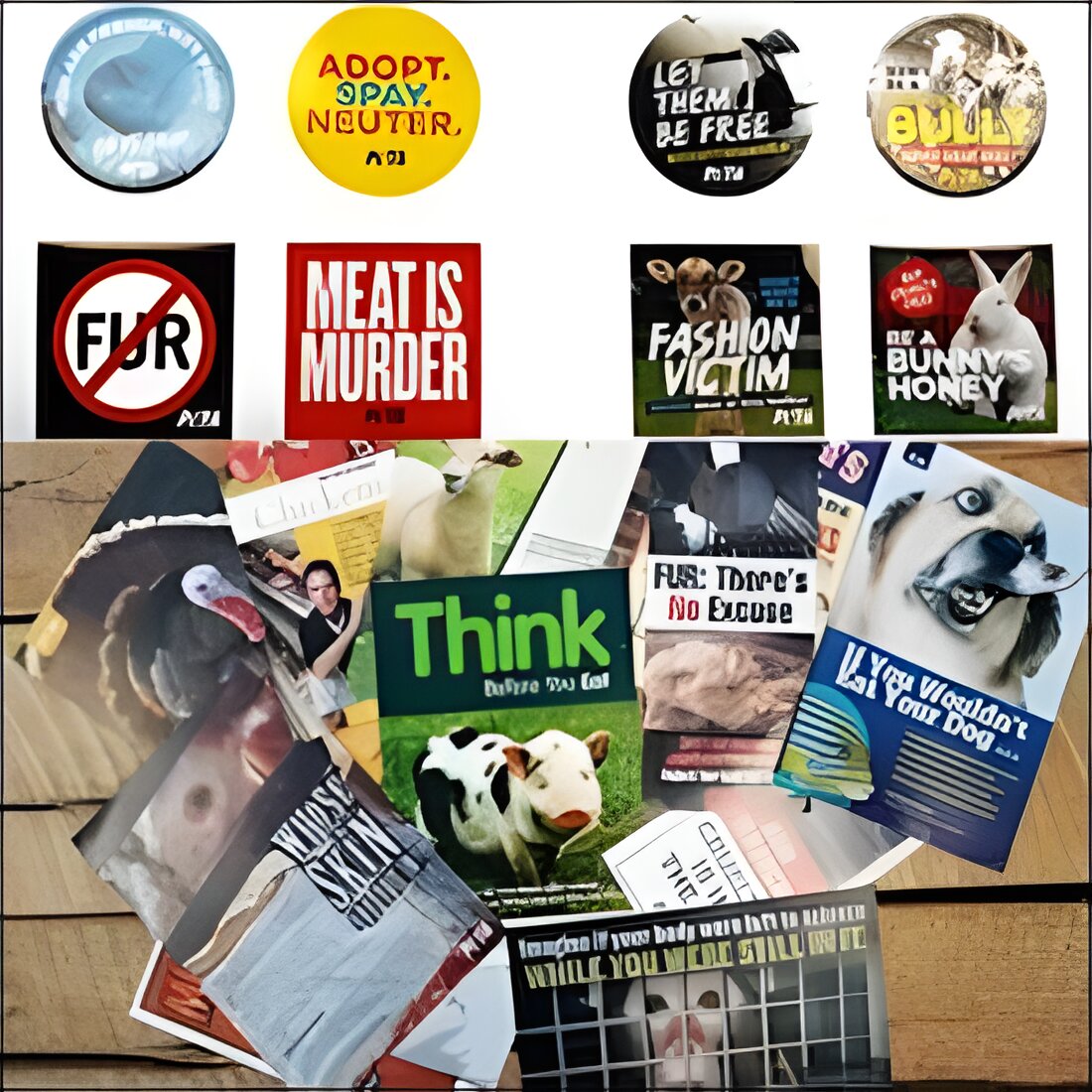 Free PETA Activist Starter Pack