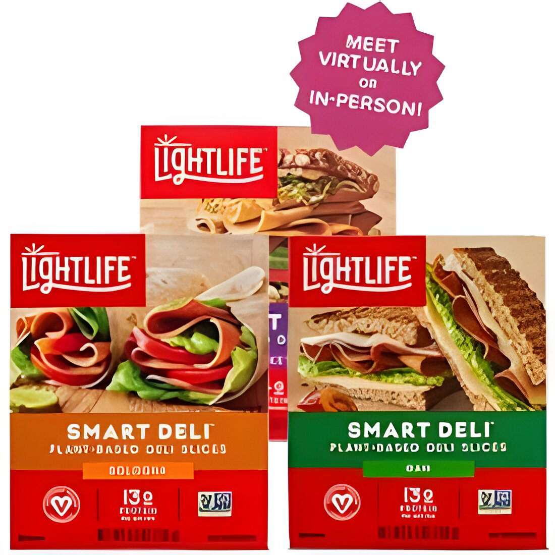 Free Lightlife Smart Deli Plant-Based Lunchmeat