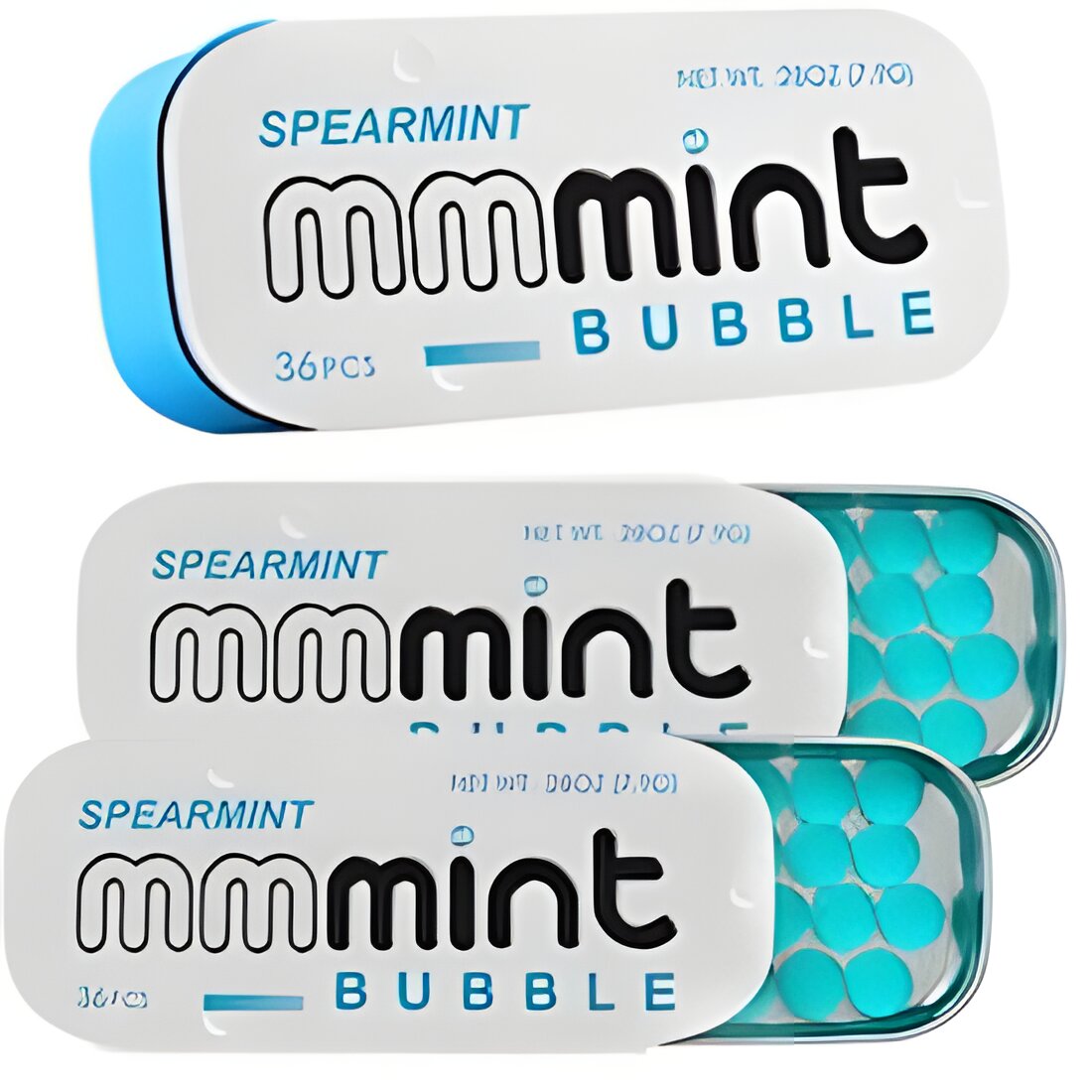 Free Spearmint MMMint Bubble Mints Sample
