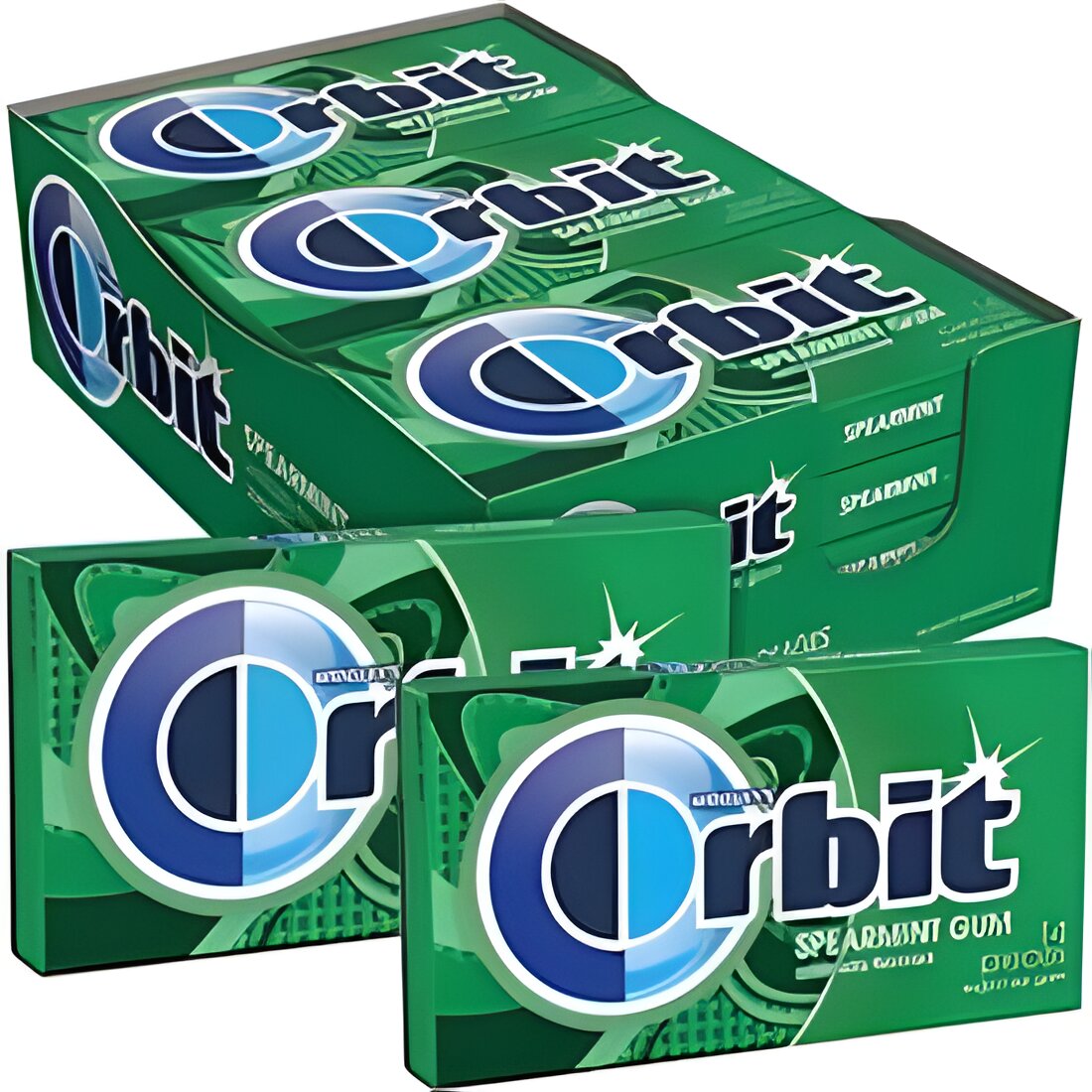 Free Orbit Spearmint Chewing Gum