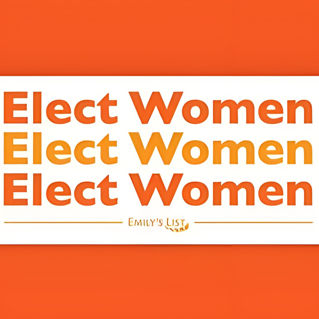 Free Elect Women Sticker