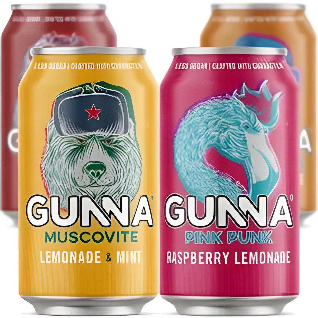 Free Gunna Pink Punk Raspberry Lemonade & Gunna Muscovite Lemonade & Mint