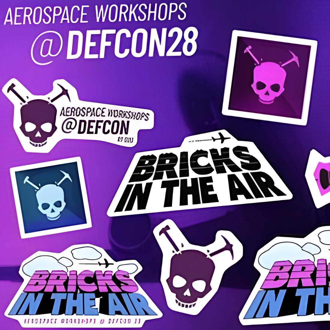 Free Aerospace Workshops Sticker Sheet