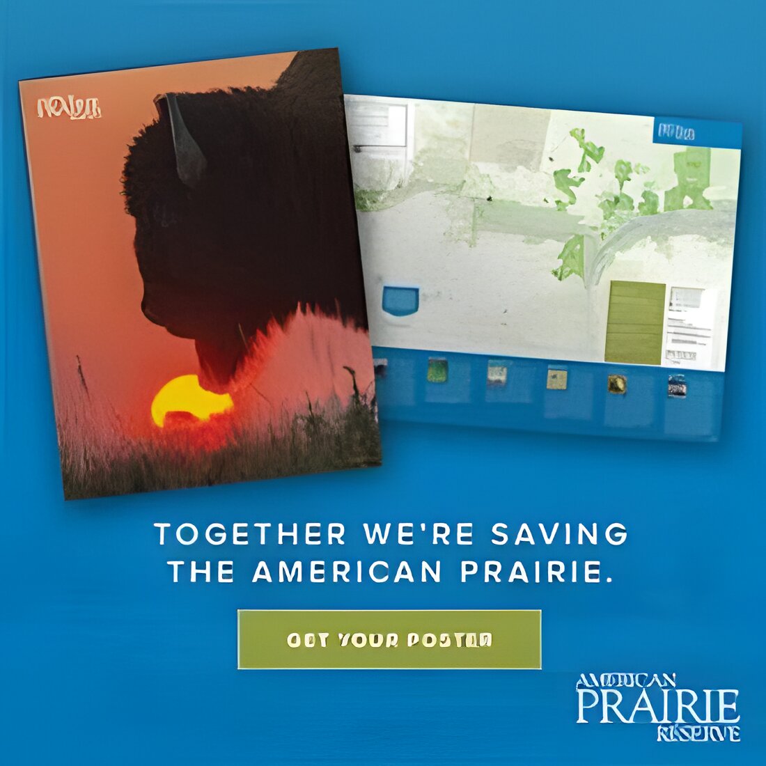 Free American Prairie Reserve Poster Map