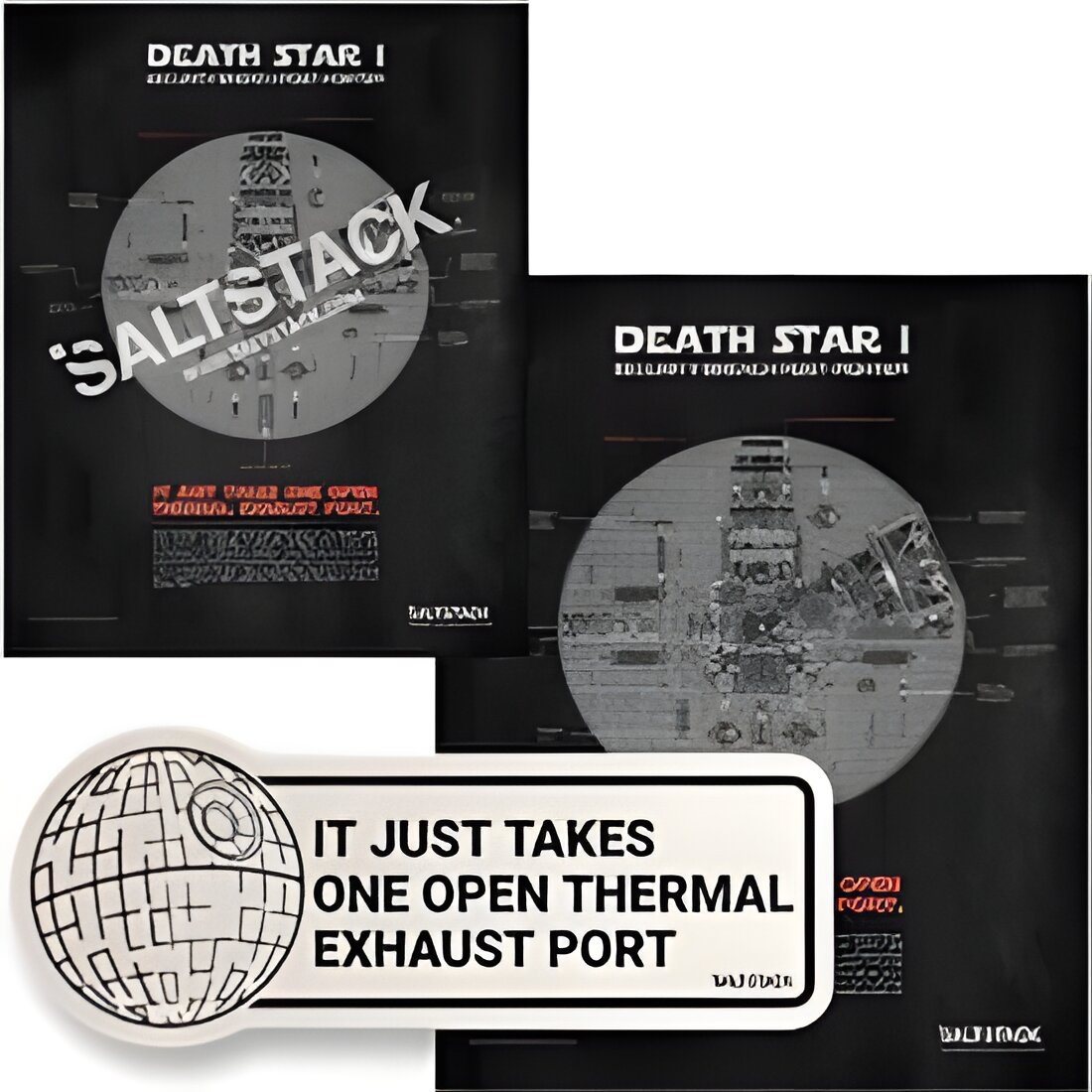 Free SaltStack Death Star Poster