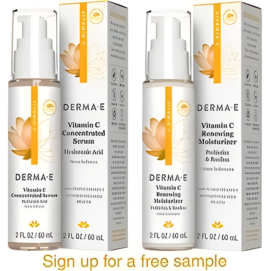 Free Derma E Vitamin C Serum & Moisturizer