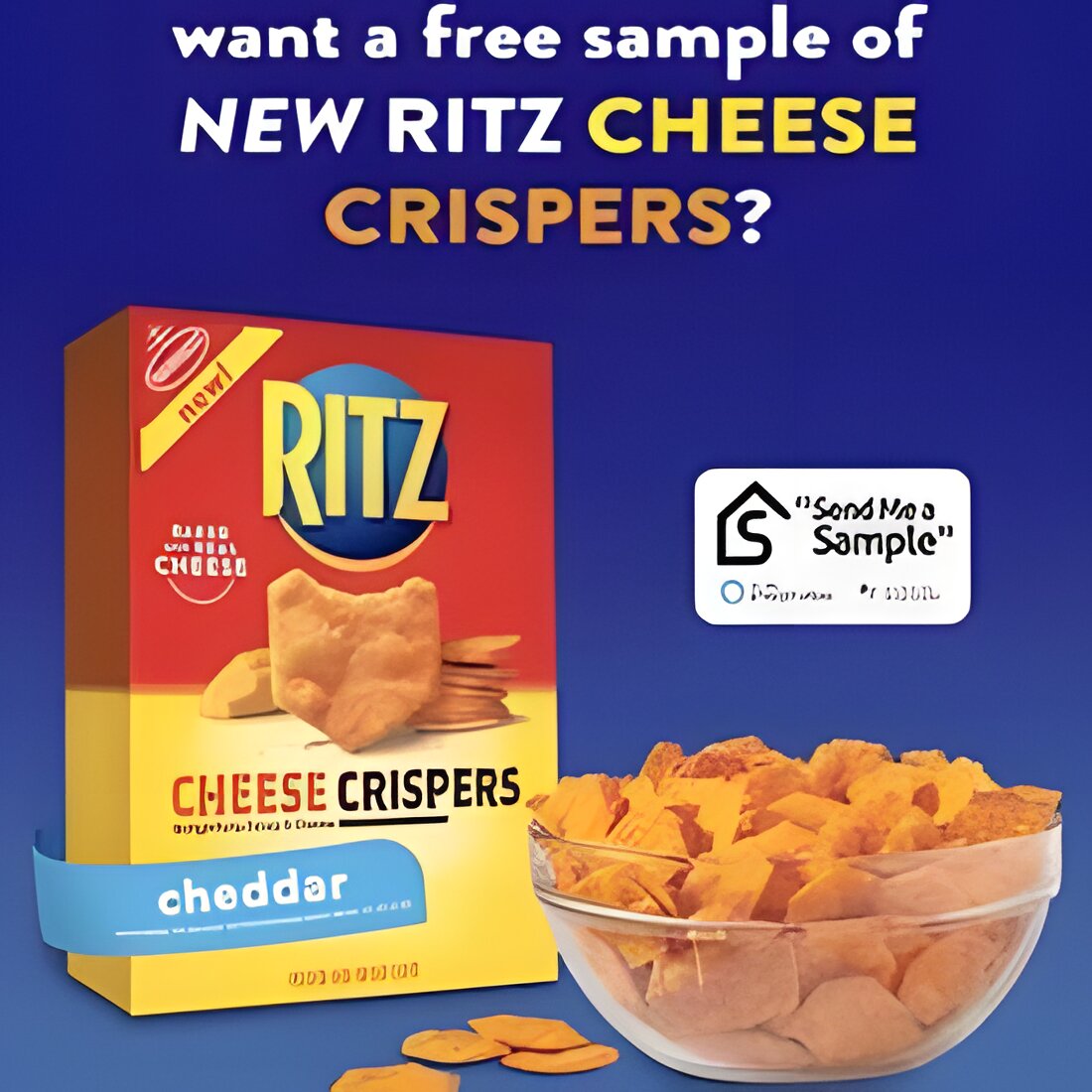 Free RITZ Cheese Crispers Sample
