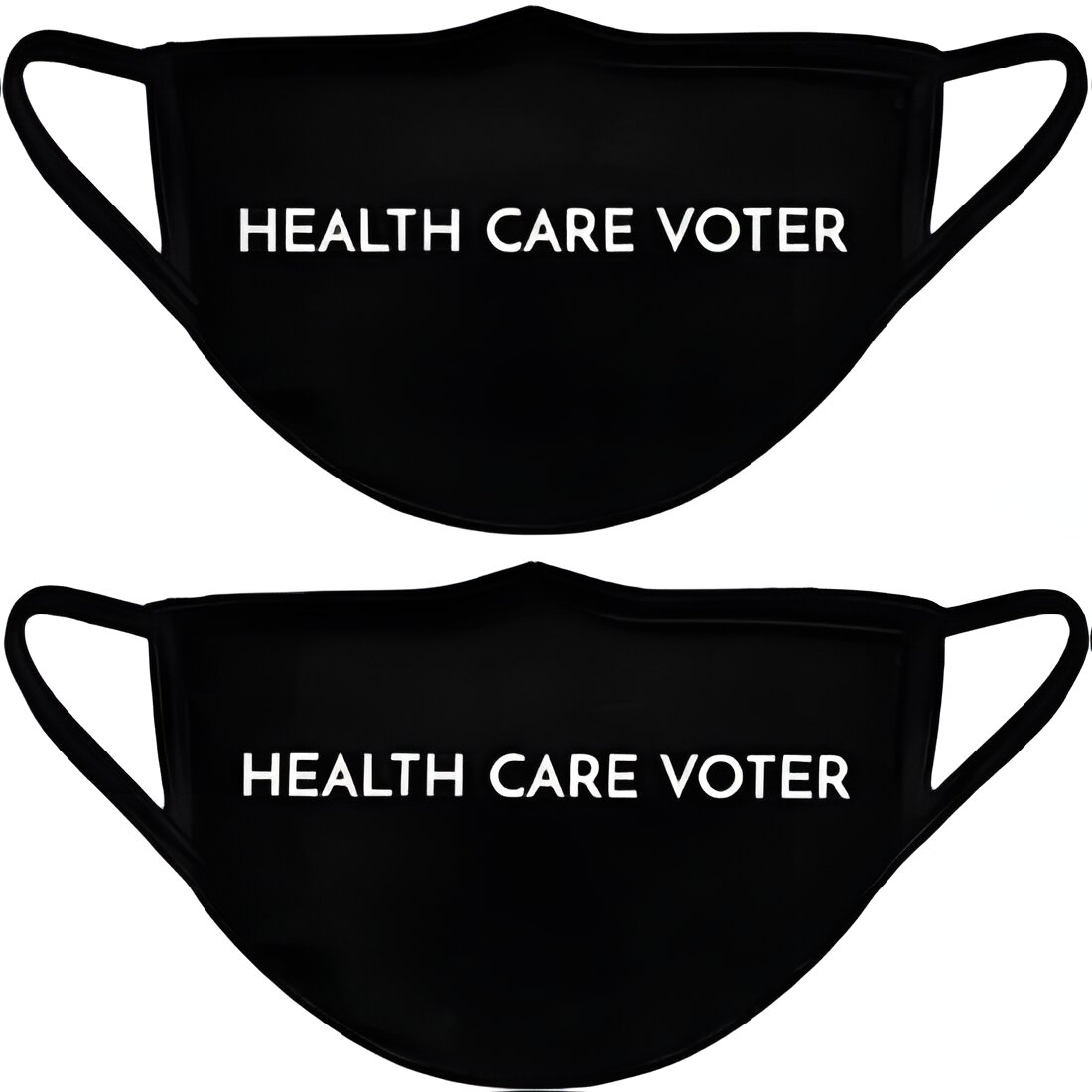 Free Health Care Voter Face Mask