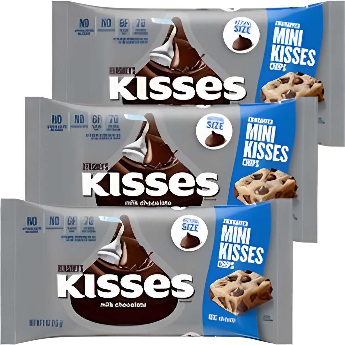 Free HERSHEY'S MINI KISSES Milk Chocolate Chips