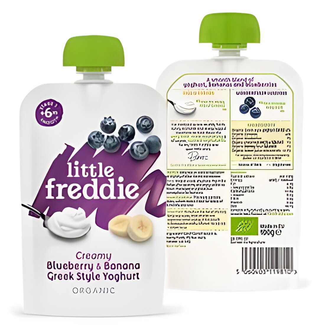 Free Little Freddie Blueberry & Banana Yoghurt