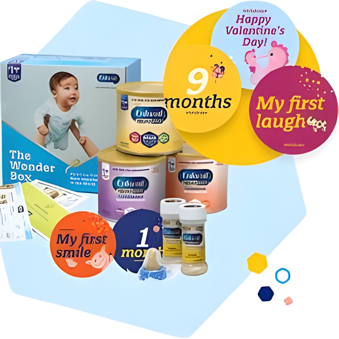 Free Set of Enfamil Belly Badges & Special Gifts