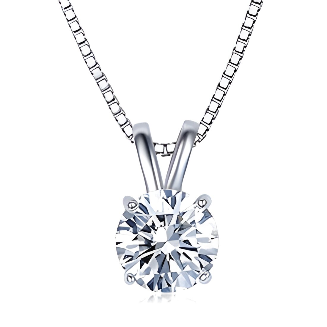 Free 2 Carat Zirconia Pendant