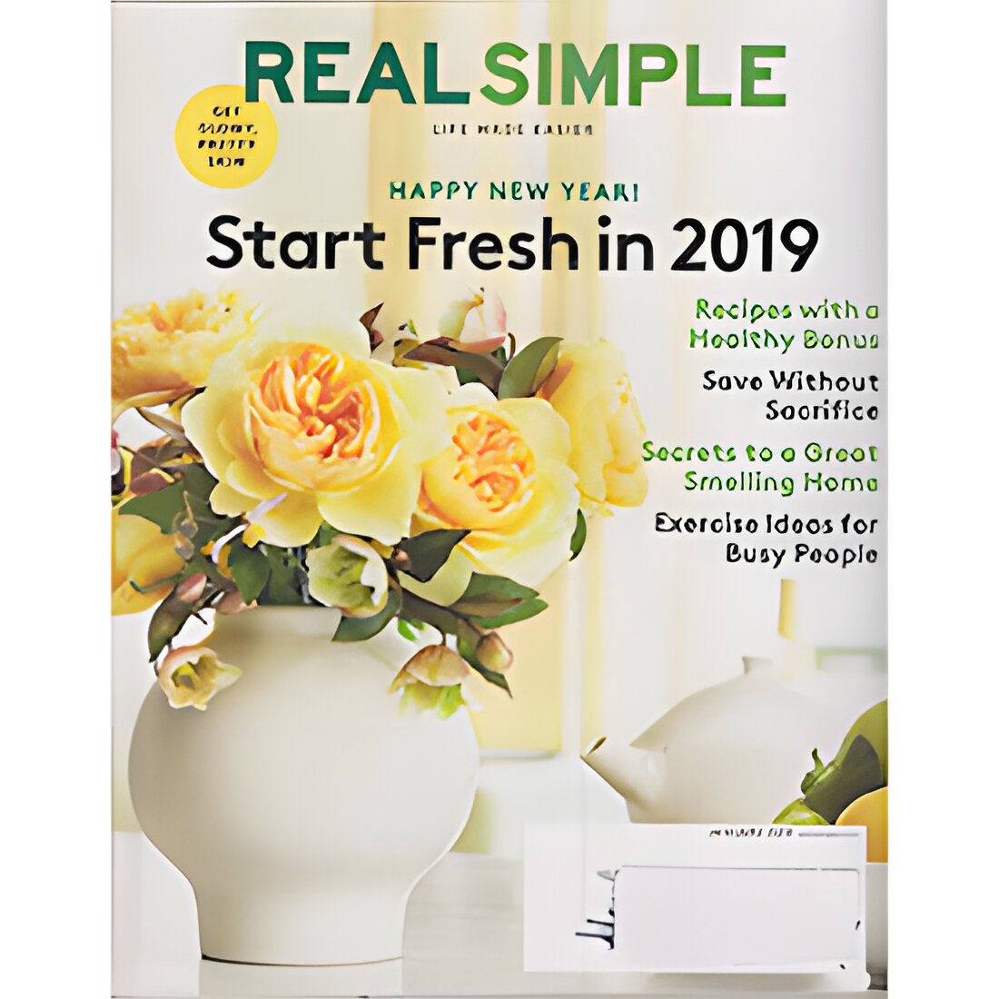 Free Copy Of Real Simple Magazine