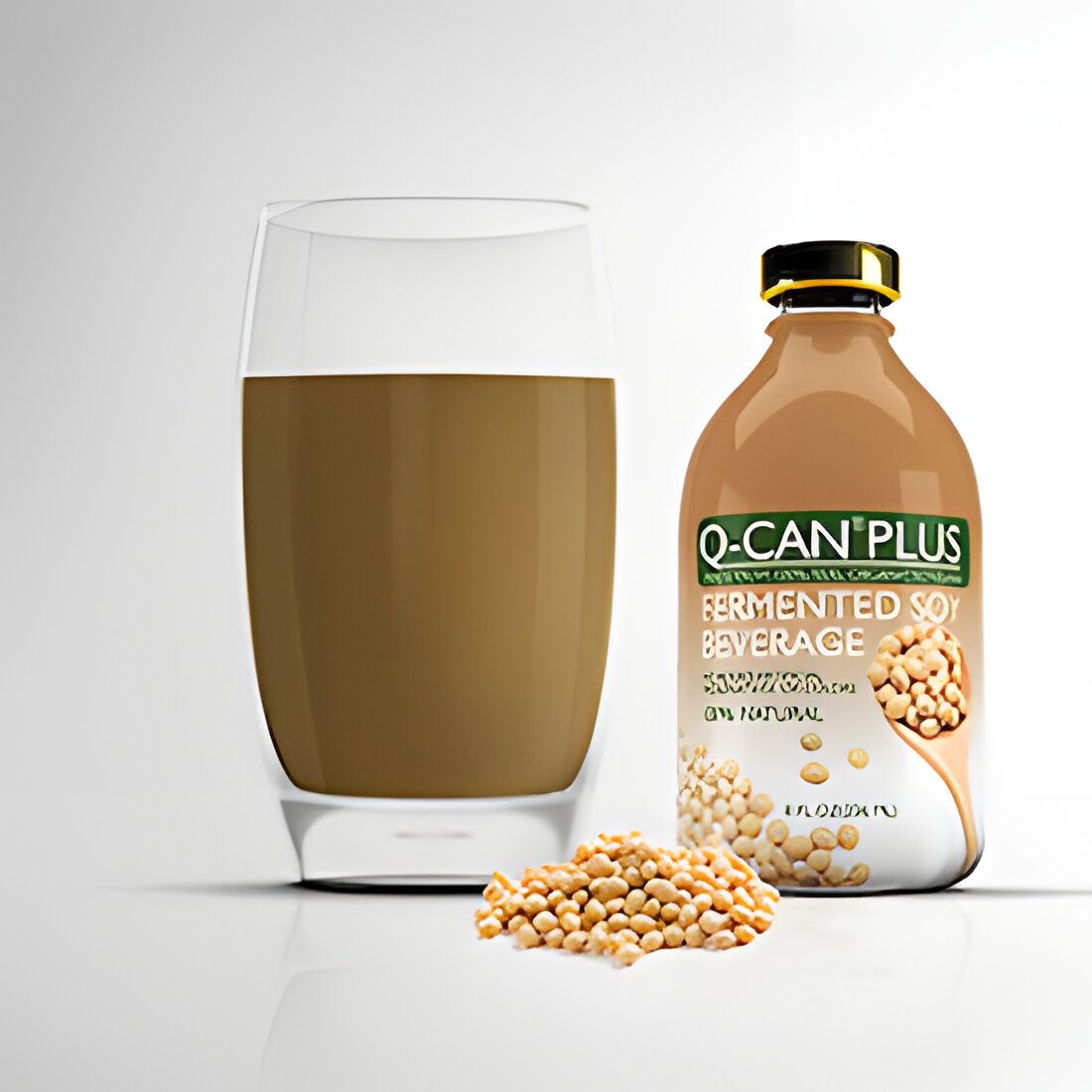 Free Q-can Plus Nutritional Fermented Soy Beverage