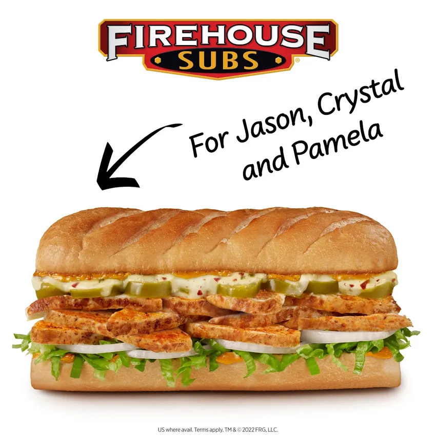 Buy One, Get One 50% Off On Medium Or Large Subs At Firehouse Subs