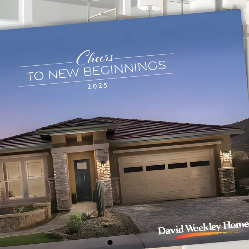 Free 2025 David Weekley Homes Wall Calendar