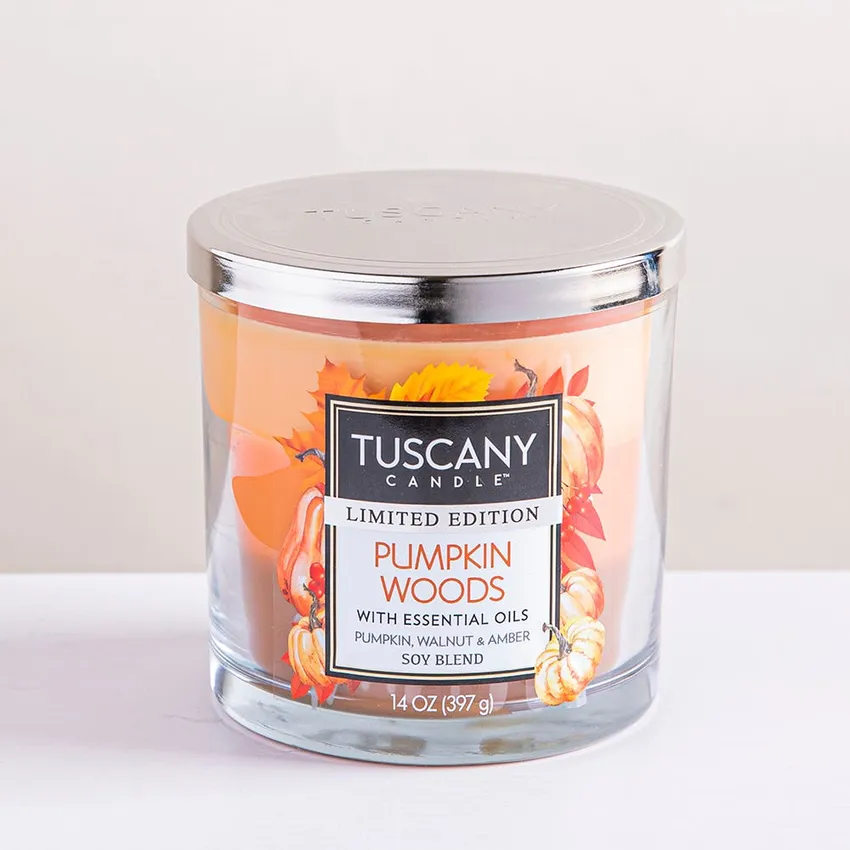 Free 3-wick Pumpkin Candle Jar