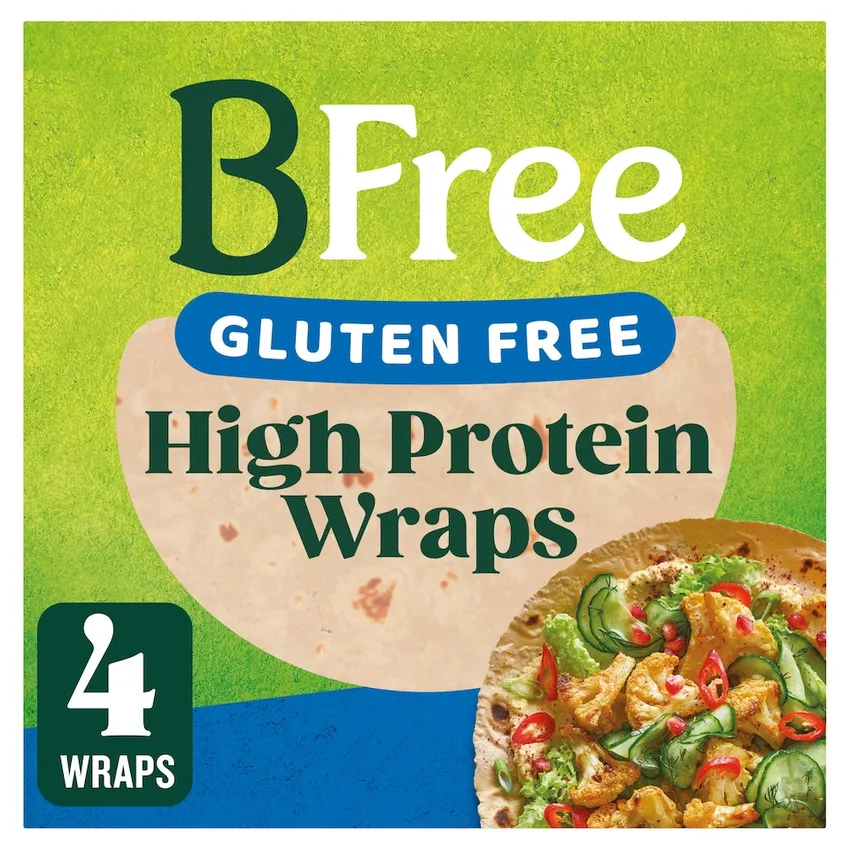 Free Bfree Gluten Free High Protein Carb Savvy Wraps