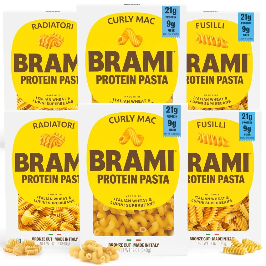 Free BRAMI High Protein & Fiber Pasta From Social Nature
