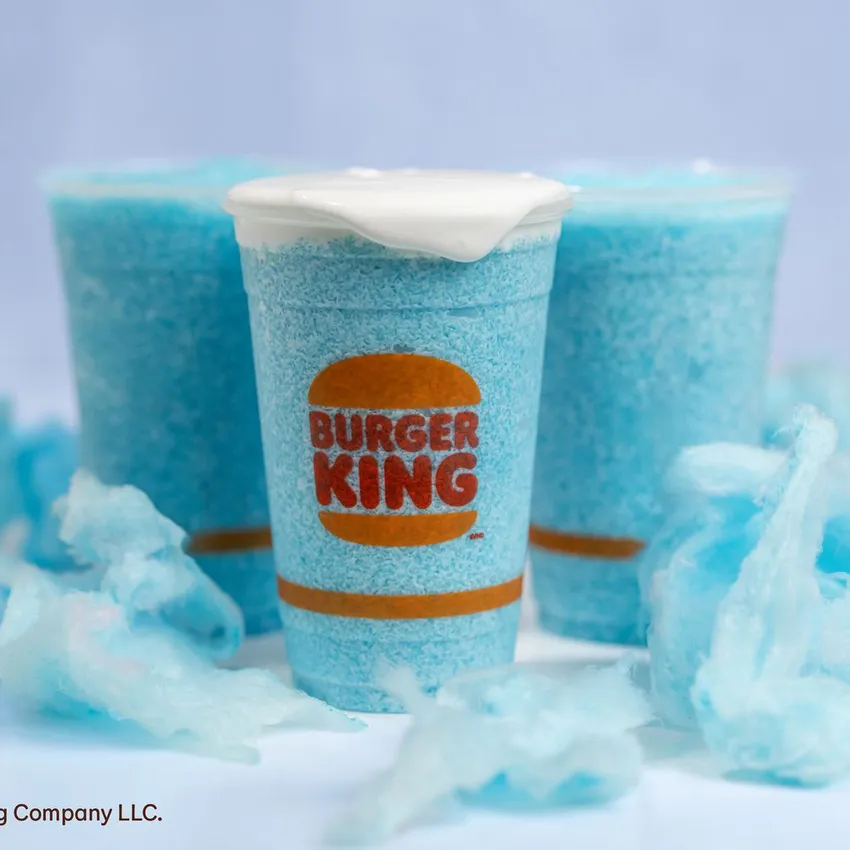 Free Burger King Small Frozen Cotton Candy Cloud