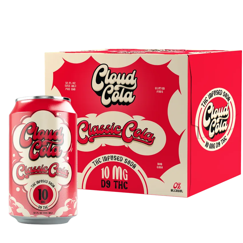 Free Cantrips 10 MG THC Diet Cola 4-pack