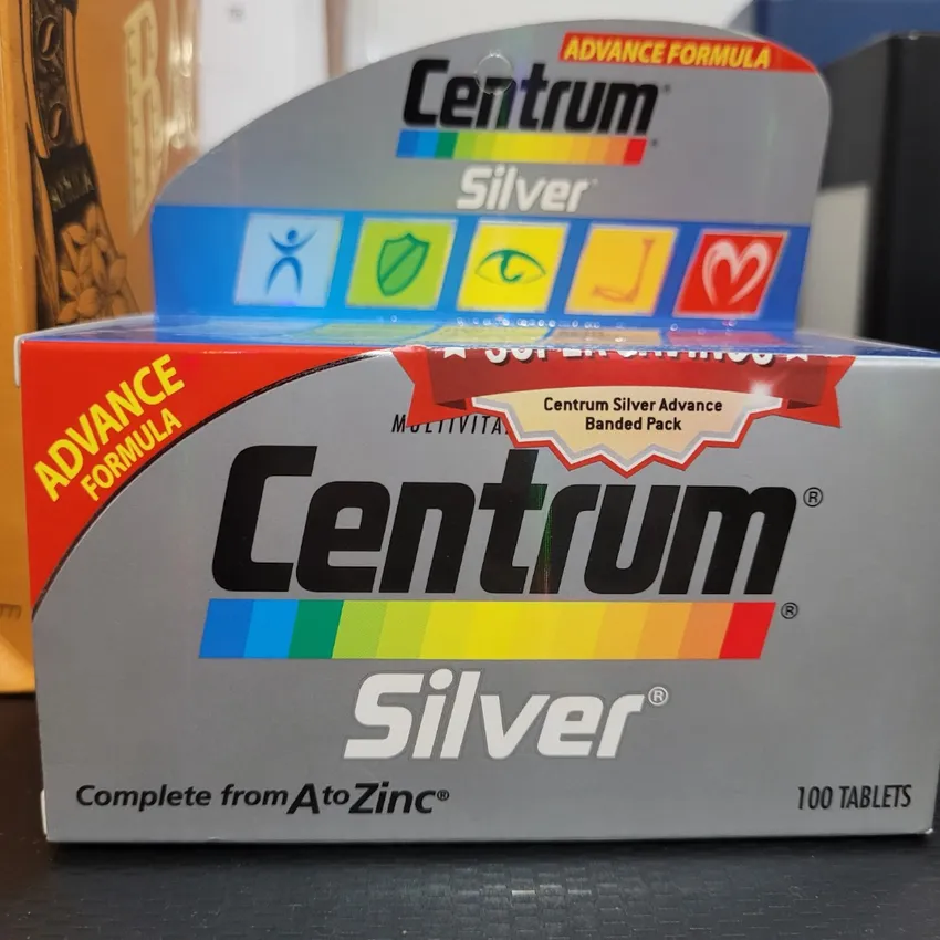 Free Centrum Silver Supplement Box