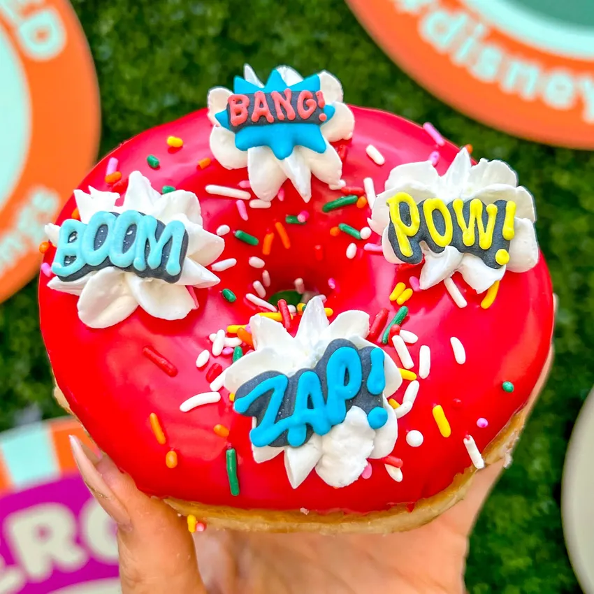 Free DC Super Heroes Doughnut From Krispy Kreme