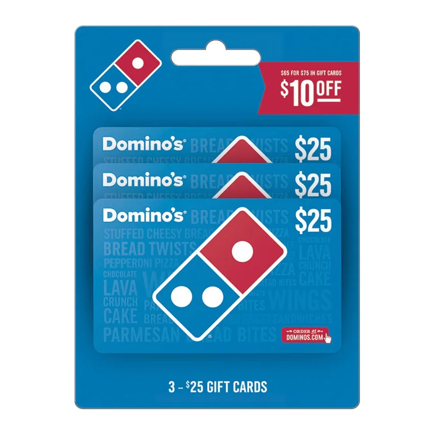 Free Dominos Pizza Gift Cards