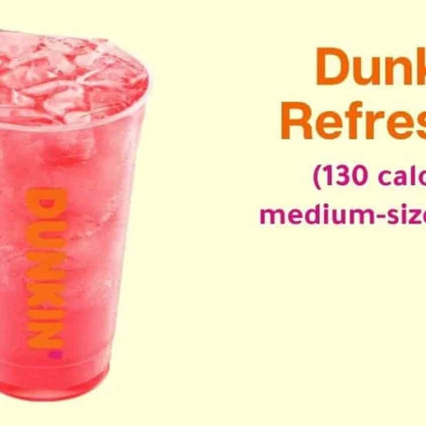 Free Dunkin Medium Refresher