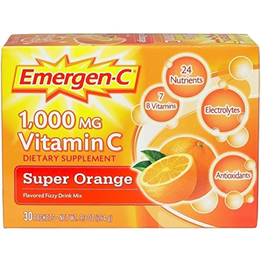 Free Emergen-c Super Orange Sample From Freeosk