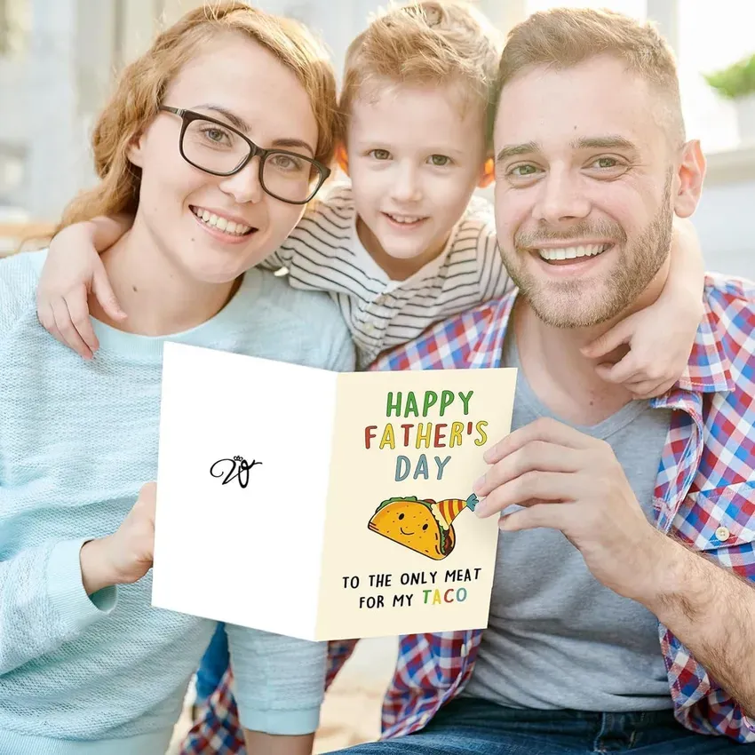 Free Fathers Day Taco Keychain & Card Craft Kit
