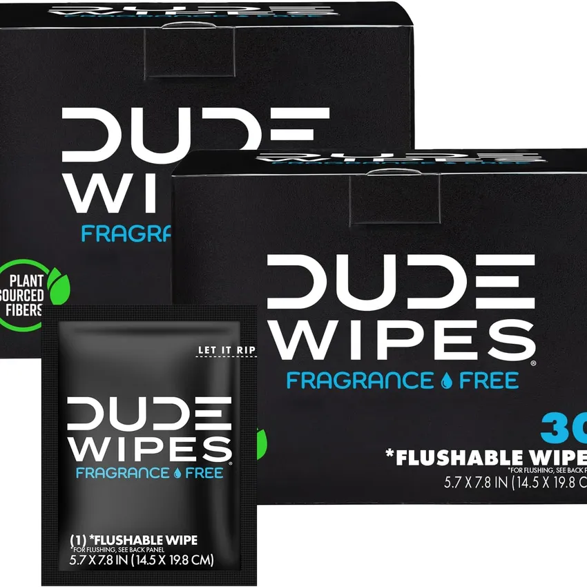 Free Fragrance Free DUDE WIPES Sample From Freeosk