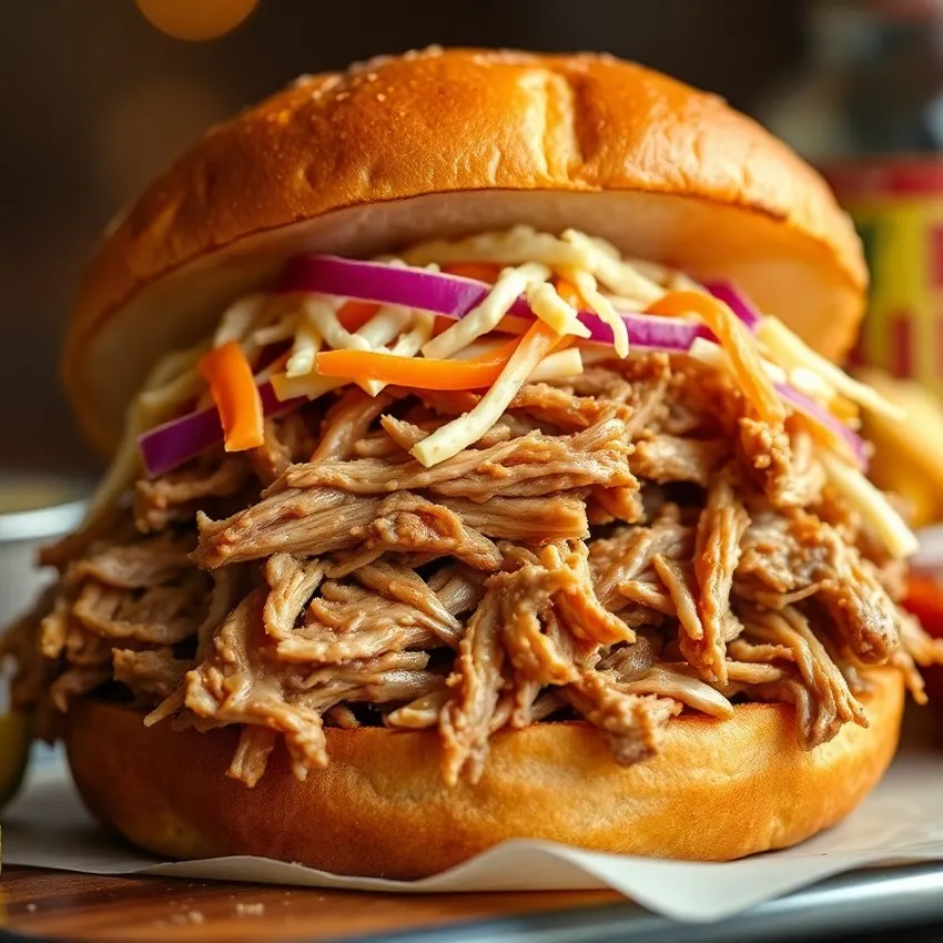 Free Gque BBQ Pulled Pork Sandwiches