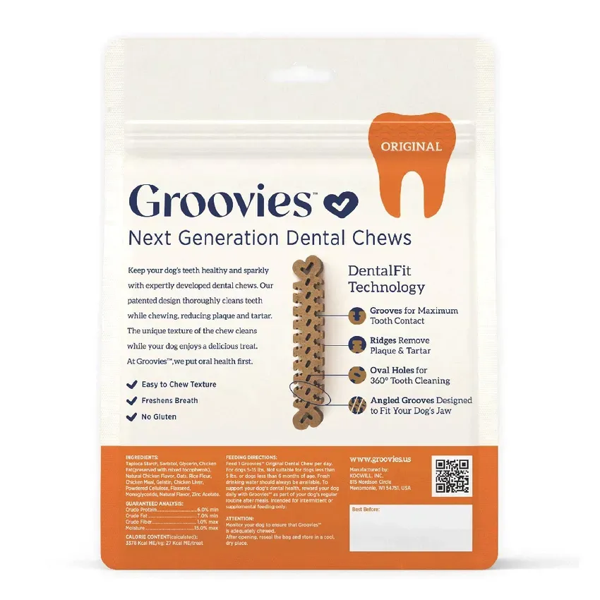 Free Groovies Dog Dental Chews