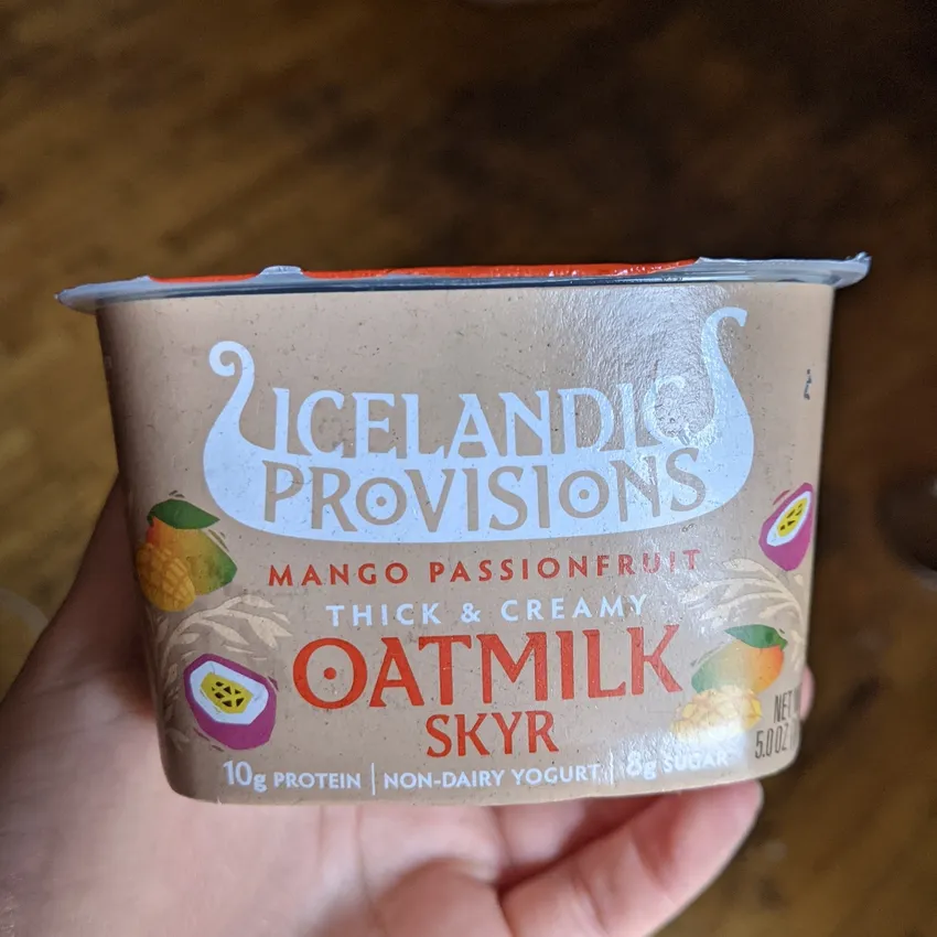 Free Icelandic Provisions Oatmilk Skyr From Aisle