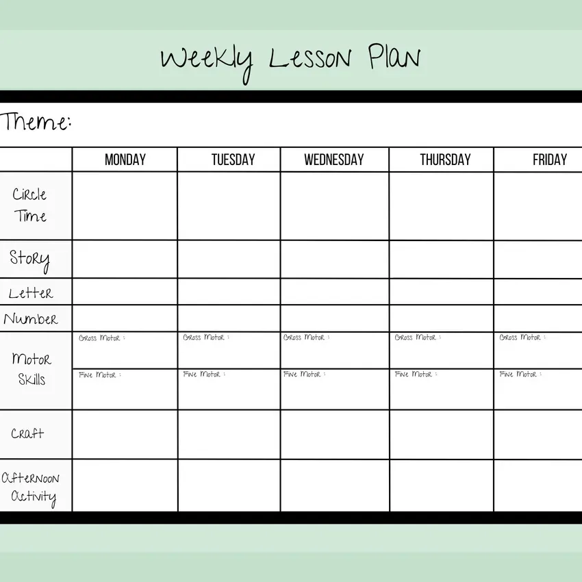 Free Kids Learning Essentials Letter A Lesson Plan