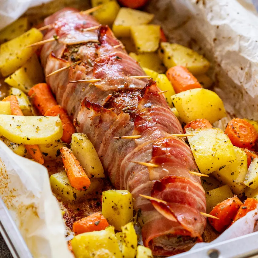 Free Kitchen Cravings Bacon Wrapped Pork Loin Fillet From Kwik Trip