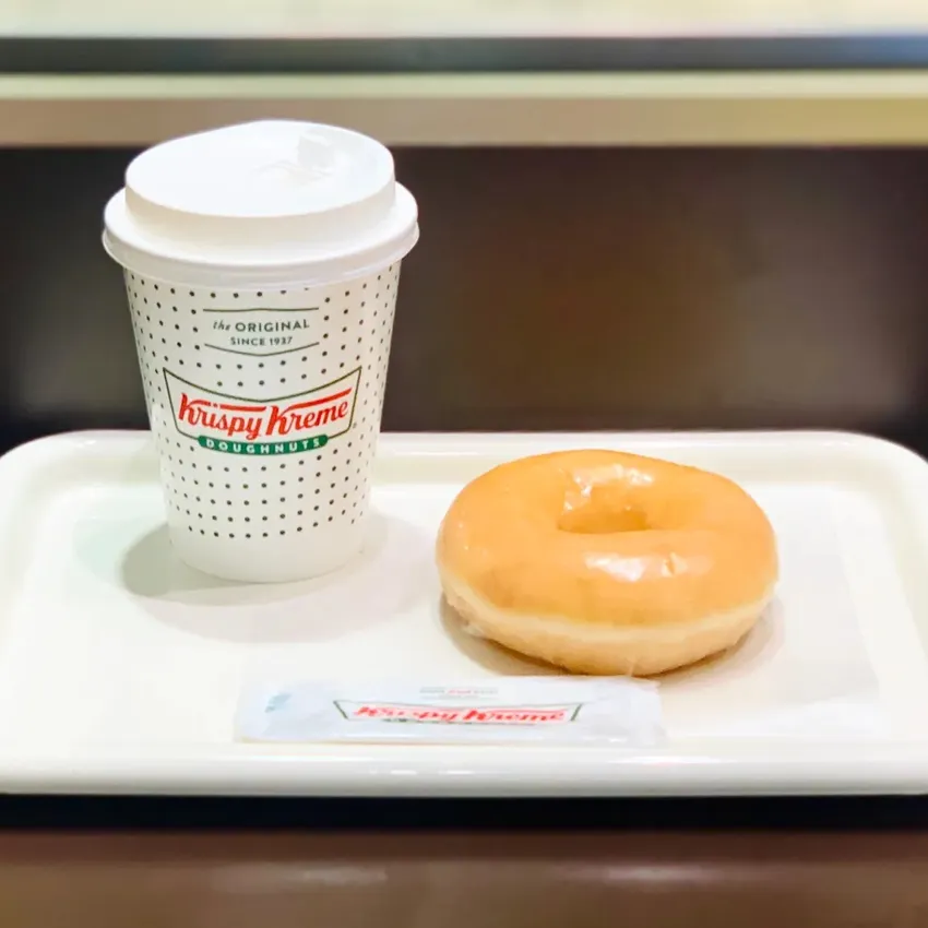 Free Krispy Kreme Coffee And Donut
