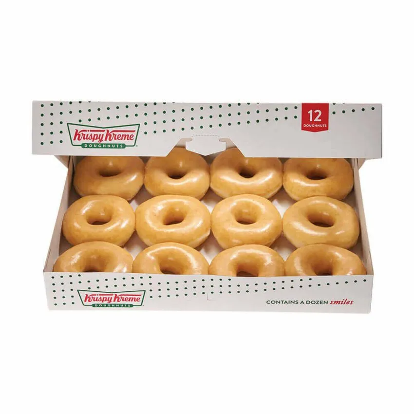 Free Krispy Kreme Original Glazed Three-pack