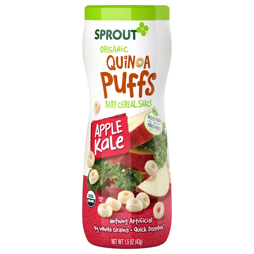 Free Little Spoon Organic Kale Apple Baby Puffs