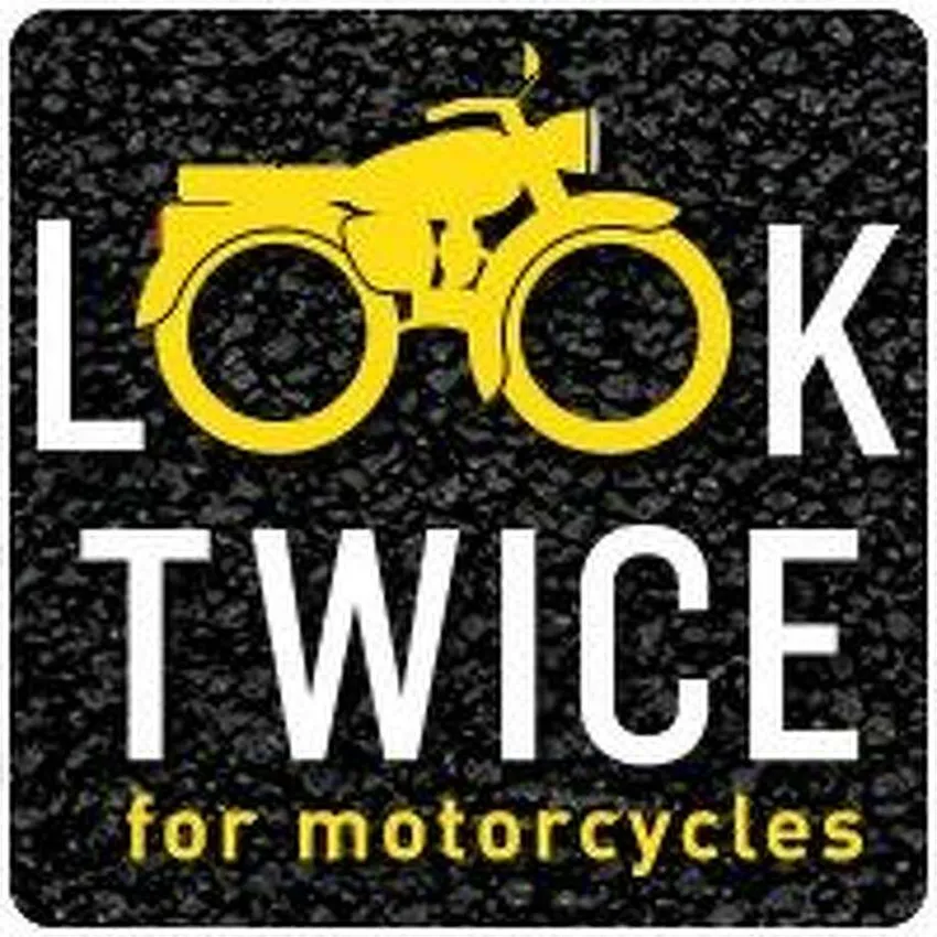 Free Look For Motorcycles Awareness Magnet