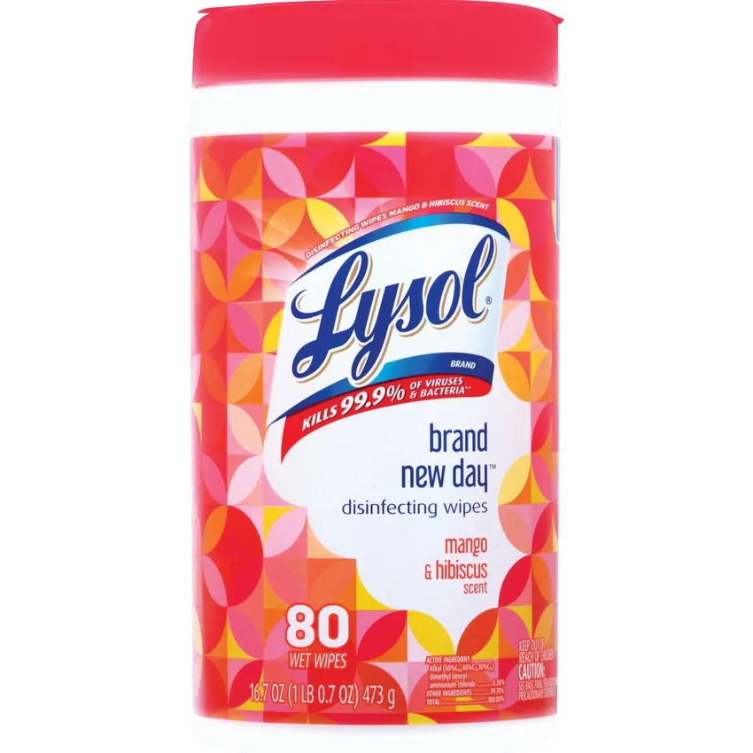 Free Lysol Brand New Day Mango & Hibiscus Disinfecting Wipes