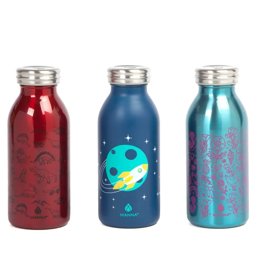 Free MANNA Kids Water Bottle And Stickers At Lowes