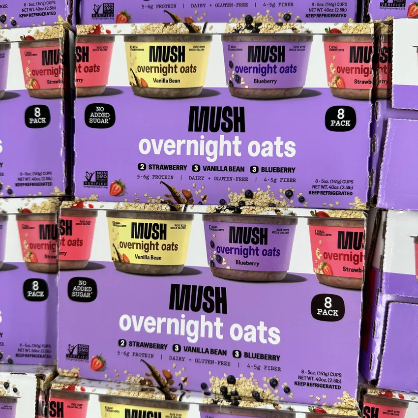 Free Mush Overnight Oats Or Mushkins Pouch From Sprouts